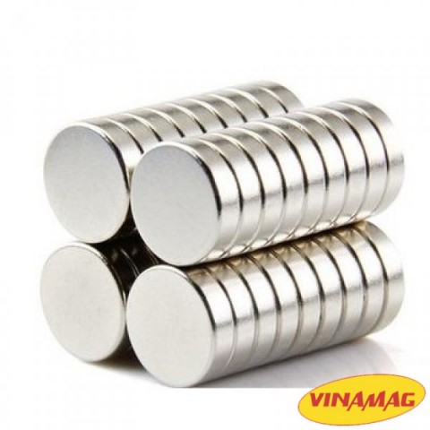Nam Châm Viên Trắng 12x3mm