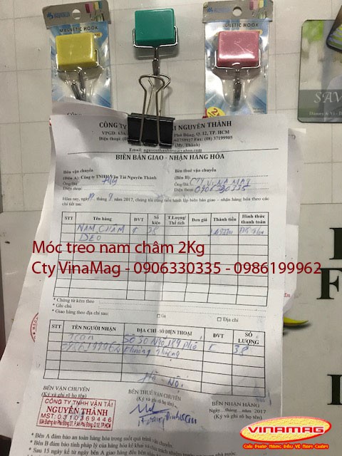 Móc treo nam châm 2Kg