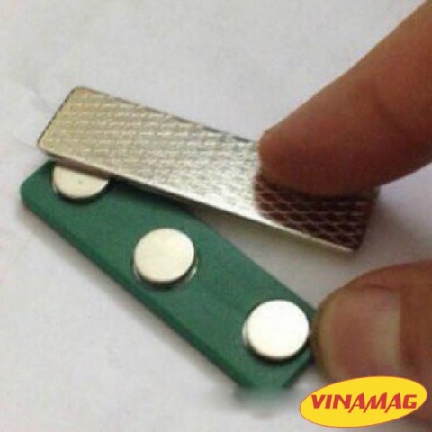 Nam châm khuy áo – Nam châm cài áo – Nam châm thẻ tên